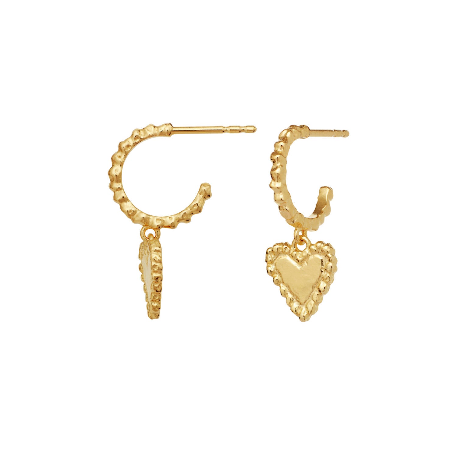 Rosalinde hoops - forgyldt